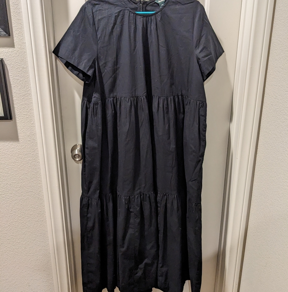 Roots Classic Black Maxi Dress